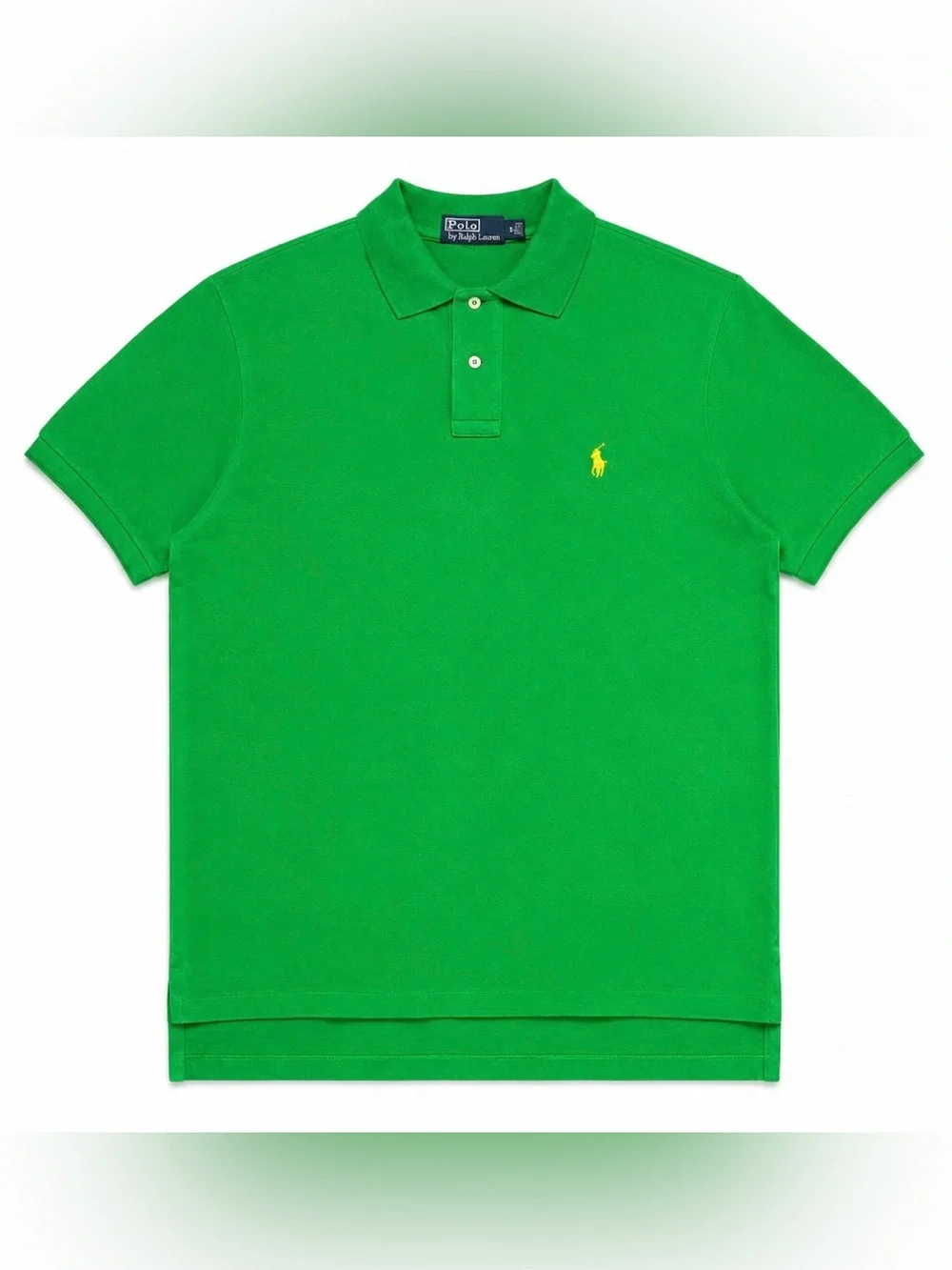 Polo by Ralph Lauren Bright Green Polo with Yellow Pony